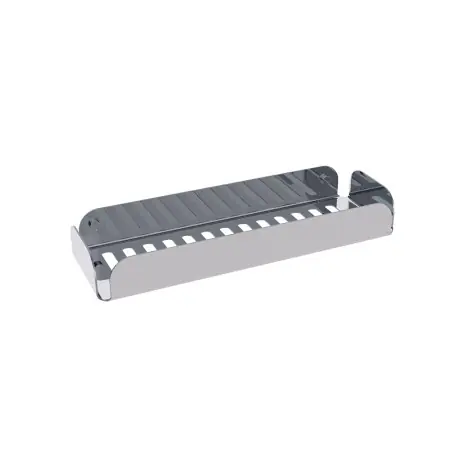 Étagère de douche murale effet inox brossé - CRISTINA ONDYNA FILO3528
