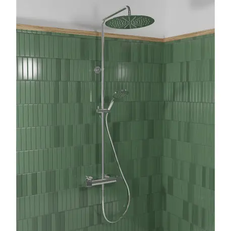 Colonne De Douche Thermostatique Fractal Chrome - CRISTINA ONDYNA FT44851