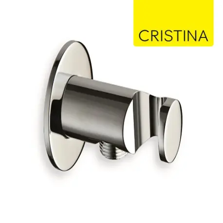 Applique prise d‘eau ronde vieux bronze Hydrothérapie - CRISTINA ONDYNA PD44692