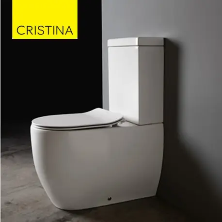 Wc monobloc céramique blanc brillant Ciotola - CRISTINA ONDYNA WCI201301