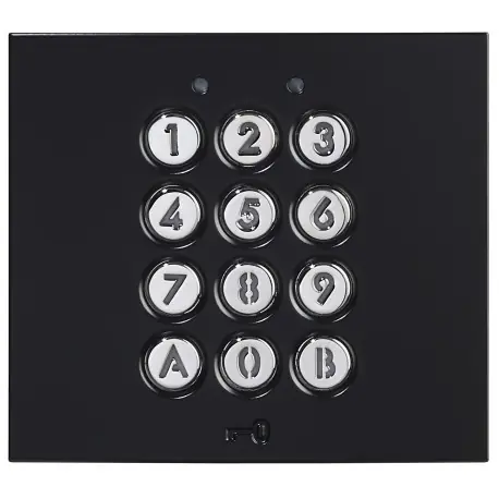 Ensemble clavier codé GTAC finition noire satinée 200439 - AIPHONE GTACB