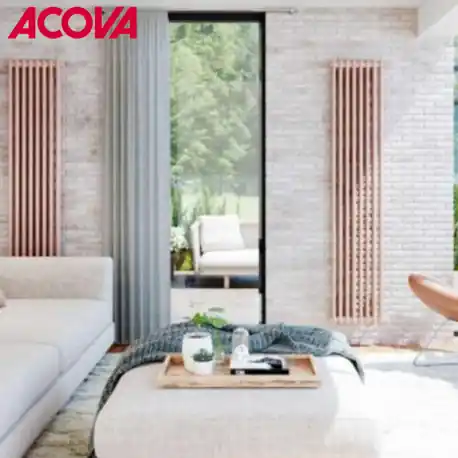 Radiateur électrique vertical ACOVA VUELTA 1500W sans régulation inertie fluide TMC2-150-058-SR