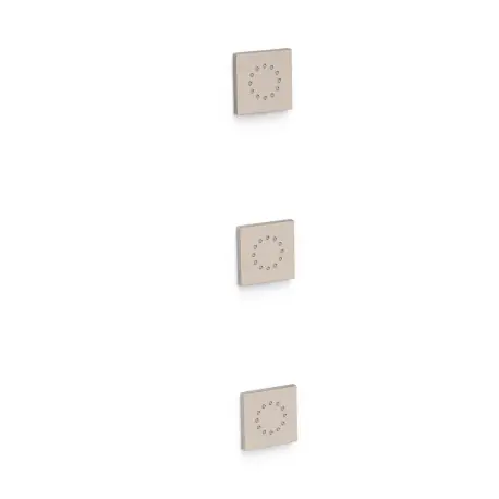 3 jets d’hydromassage encastrés Acier - TRES 13451501AC