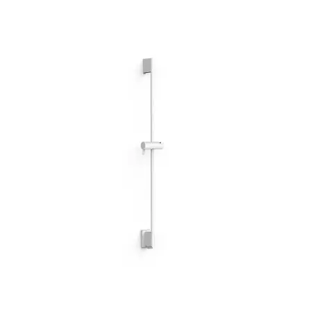 Barre coulissante pour douche avec arrivée d‘eau murale Blanc mat - TRES 03493199BM