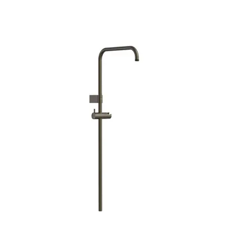 Barre de douche adaptable au robinet thermostatique mural Noir bronze - TRES 03463502KMB