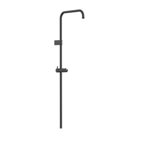Barre de douche longue adaptable au robinet thermostatique mural Noir mat - TRES 03463501NM