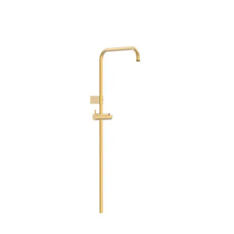 Barre de douche adaptable au robinet thermostatique mural Or Mat 24K - TRES 03463502OM