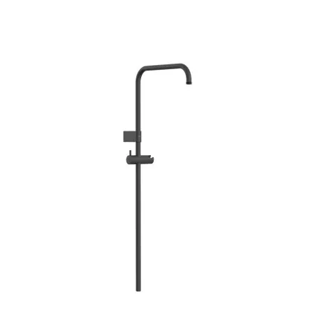 Barre de douche adaptable au robinet thermostatique mural Noir mat - TRES 03463502NM