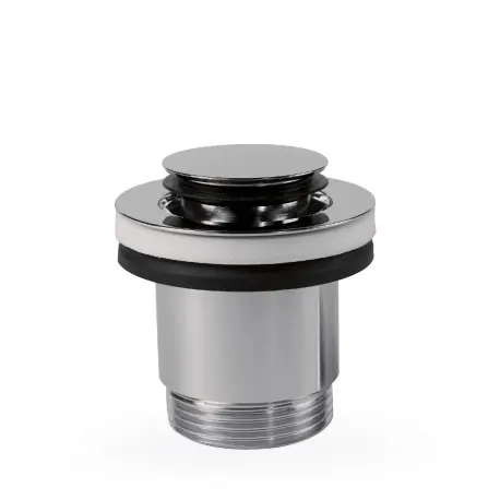 Bonde de vidage clic-clac Simple-Rapid pour lavabo Chrome - TRES 24284020