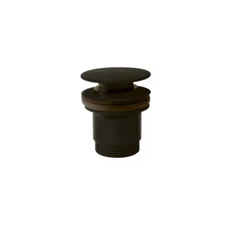 Bonde de vidage clic-clac Simple-Rapid pour lavabo Noir bronze - TRES 24284010KMB