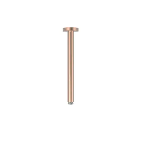 Bras de plafondPour pommeau de douche. Longueur 280 mm. Or Rose Mat 24K - TRES 13462102OPM
