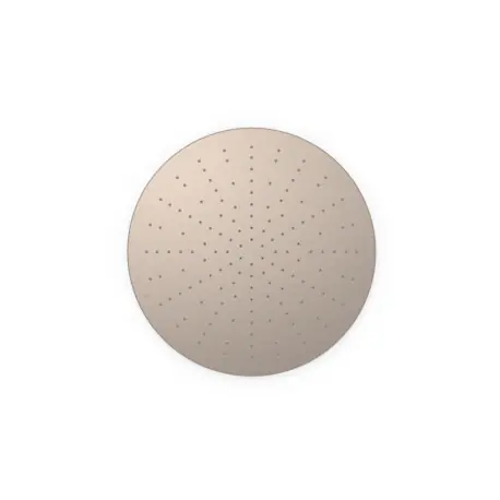 Pommeau de douche encastré au plafond Acier - TRES 13495001AC