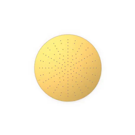 Pommeau de douche encastré au plafond Or Mat 24K - TRES 13495001OM