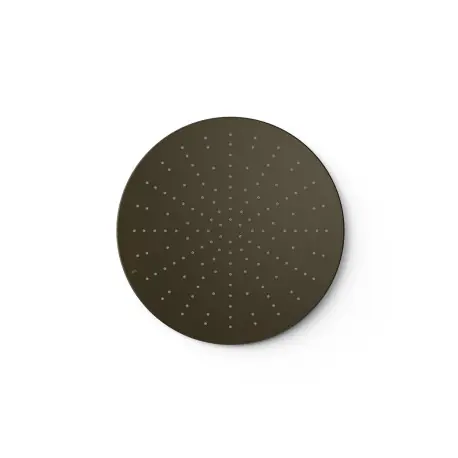 Pommeau de douche encastré au plafond Noir bronze - TRES 13495001KMB