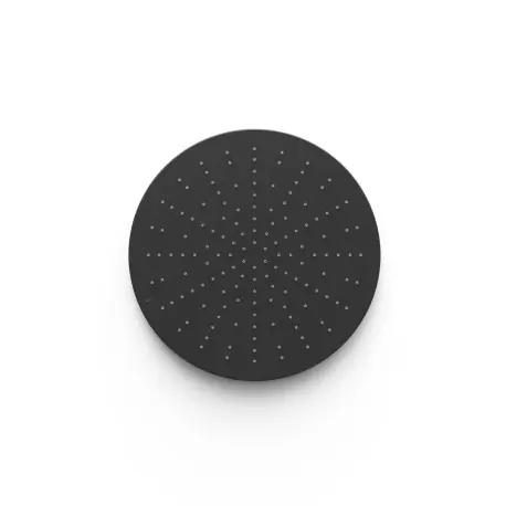 Pommeau de douche encastré au plafond Noir mat - TRES 13495001NM