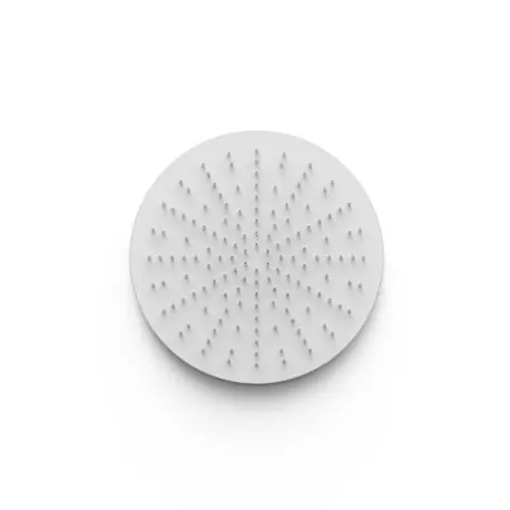 Pommeau de douche encastré au plafond Blanc mat - TRES 13495001BM