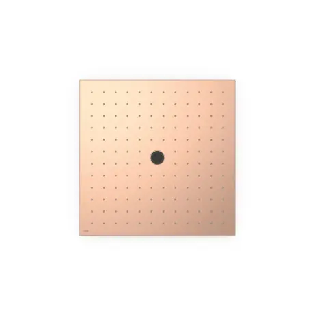 Pommeau de douche encastré au plafondAvec 2 types de jet Or Rose Mat 24K - TRES 13495102OPM