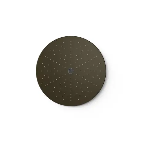 Pommeau de douche encastré au plafondAvec 2 types de jet (pluie/free flow) Noir bronze - TRES 13495002KMB