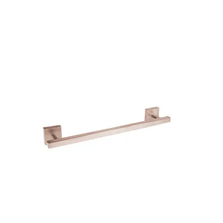 Porte-serviettes400 mm. Or Rose Mat 24K - TRES 10723601OPM