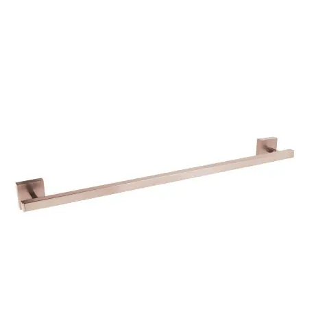 Porte-serviettes600 mm. Or Rose Mat 24K - TRES 10723603OPM