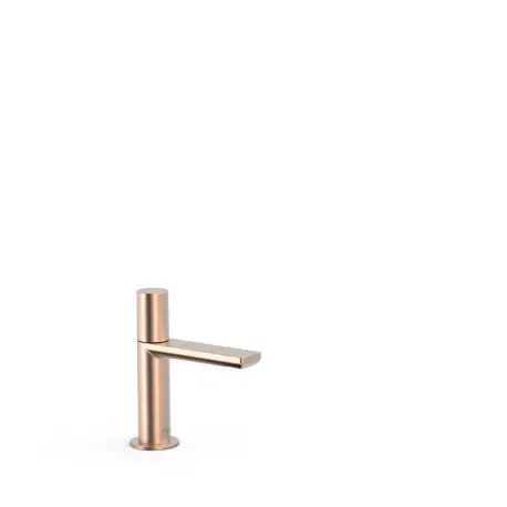 Robinet à 1 eau pour lavaboAvec flexible d’alimentation G3/8. Or Rose Mat 24K - TRES 21150301OPM