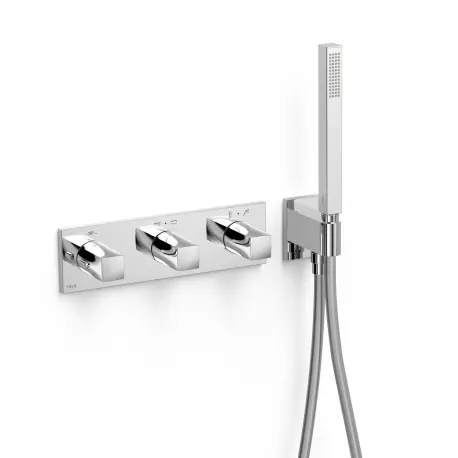 Robinet thermostatique encastré à 4 voies B-system Chrome - TRES 30725401
