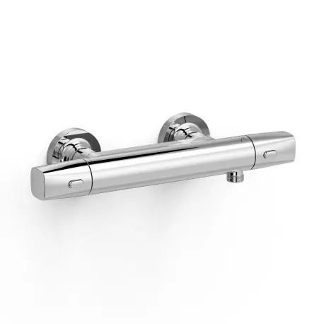 Robinet thermostatique mural Over-wall pour doucheSans accessoires Chrome - TRES 19016404