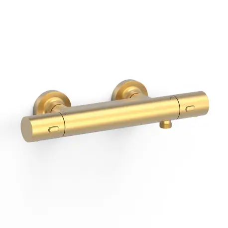 Robinet thermostatique mural Over-wall pour doucheSans accessoires Or Mat 24K - TRES 19016402OM