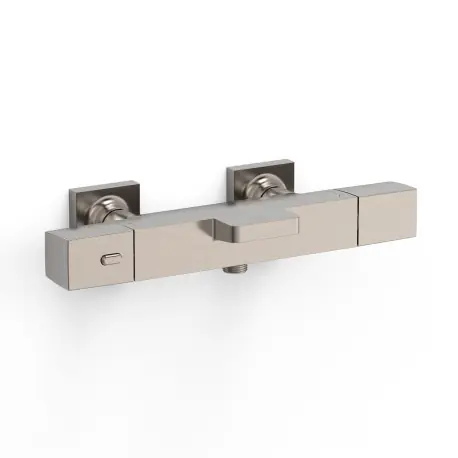 Robinet thermostatique mural pour baignoire et doucheSans accessoires Acier - TRES 19017406AC