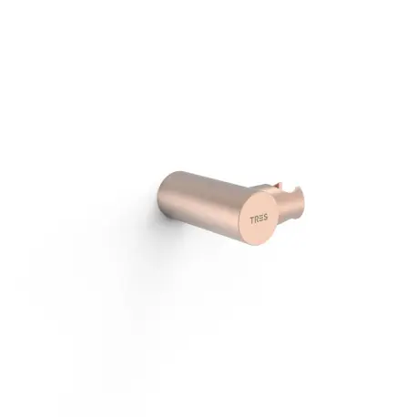 Support orientable pour douchette à mainMatériau Laiton. Or Rose Mat 24K - TRES 06183901OPM