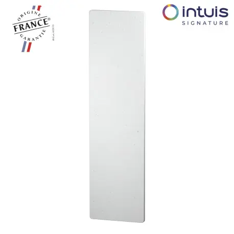 Radiateur à inertie NATURAY Nativ Vertical 1500W Blanc de Lave - INTUIS SIGNATURE K160215
