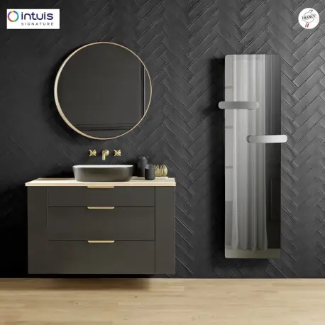 Sèche-serviettes électrique CAMPAVER HUG Nativ 1000W Reflet - INTUIS SIGNATURE K161733