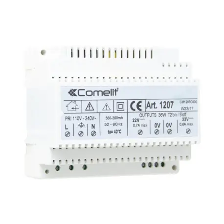 Transformateur D‘Alimentation 230 Vac / 33Vcc-20Vcc - COMELIT 1207