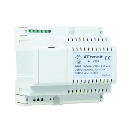 Alimentation 12Vcc 4A Primaire 240Vca - COMELIT 4399