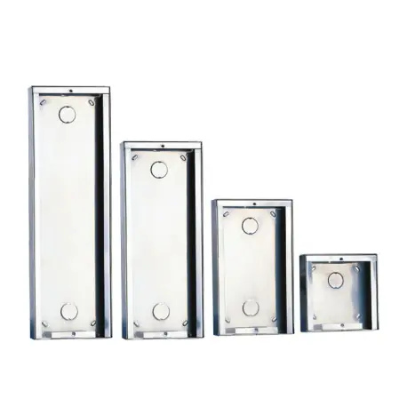 Boitier Inox Montage Saillie Powercom 3Modules - COMELIT 3316/3