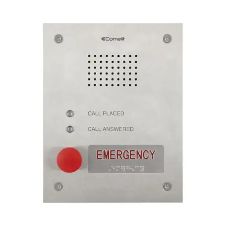 Platine Audio Pour Appels D‘Urgence Système Vip - COMELIT 3460EA
