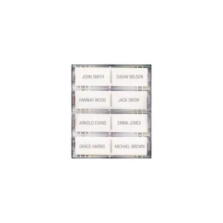 4 Boutons Doubles Pour Platine Ciao Ca2100A - COMELIT CA9212