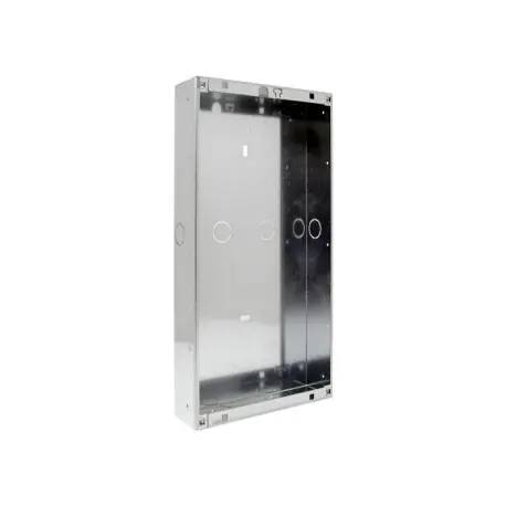 Boîtier À Encastrer Pour Façade Switch Inox 12-14-16-18 Boutons - COMELIT IX9153