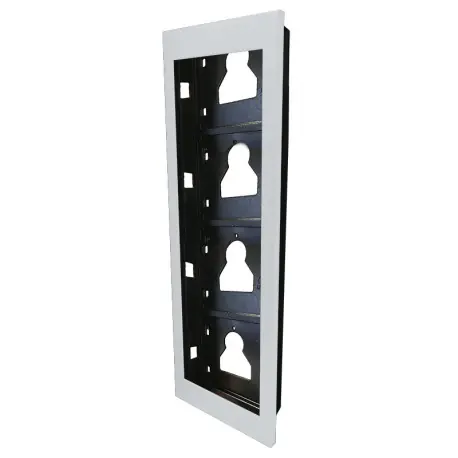 Châssis À Encastrer 4 Modules Ultra, Blanc - COMELIT UT9164W