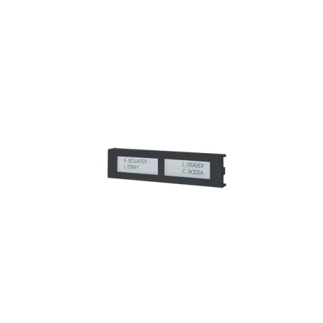 Bouton Double Métal Ultra, Noir - COMELIT UT9212MB