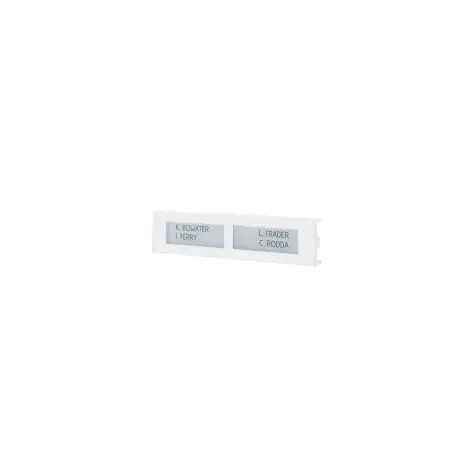 Bouton Double Métal Ultra, Blanc - COMELIT UT9212MW