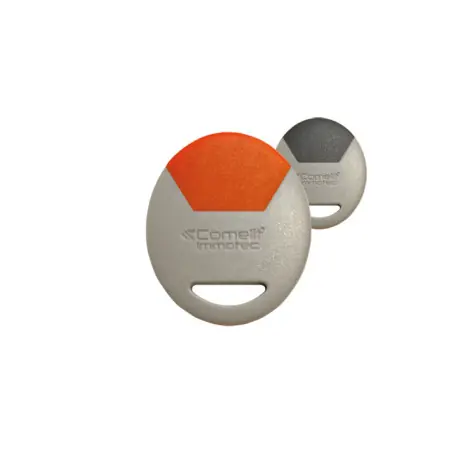 Clé Résidant Mifare Gris/Orange - COMELIT CLE/GO