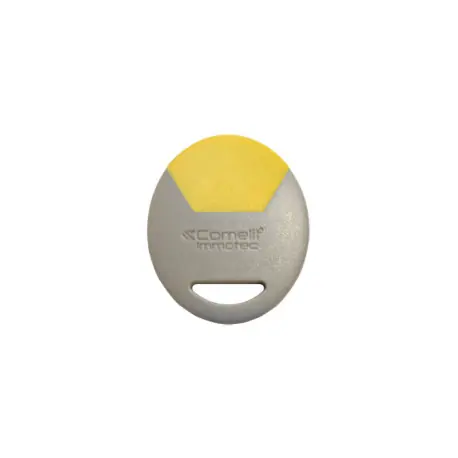 Clé Résidant Mifare Jaune - COMELIT CLE/J