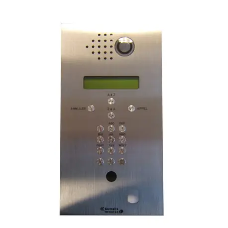 Platine Vidéo Dig Inox Défil À Goujons-340X180/1250 Inclus Dans Tarif - COMELIT PIC4G
