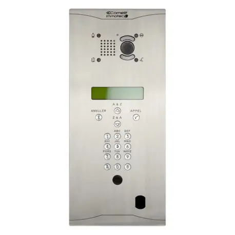 Platine Inox Mh Sur Goujons + 1250Iv Inclus - COMELIT PIC5G