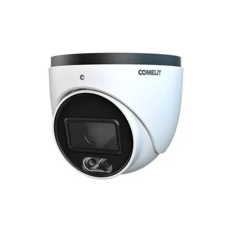 Caméra Ip Turret 4 Mp, 2,8 Mm, Couleur Up, Ai - COMELIT IPTCAMA04FCUB