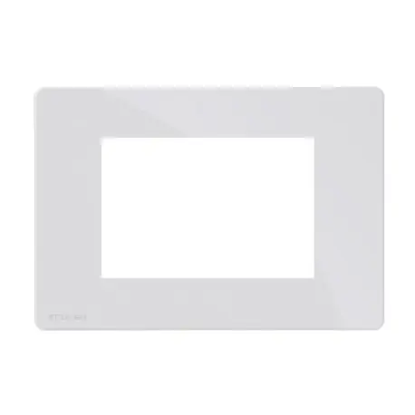 Façade Blanche One Compatible Vimar Eikon 3 Modules - COMELIT ONE/PW/VE3