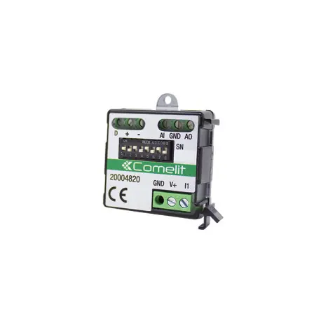 Module Analogique 1 Entrée / 1 Sortie 0-10V - COMELIT 20004820