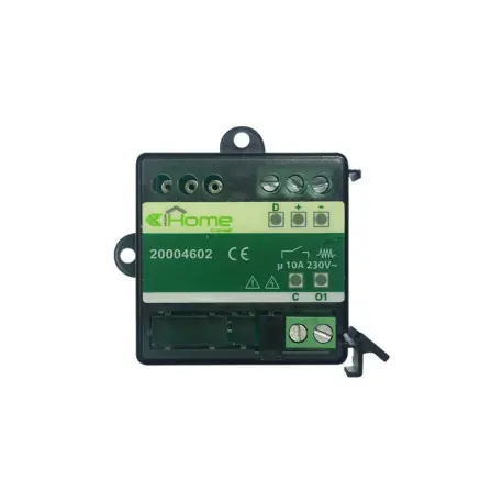 Module Domotique À Encastrer/Din, 1 Sortie À Relais De Puissance 16A - COMELIT 20004602