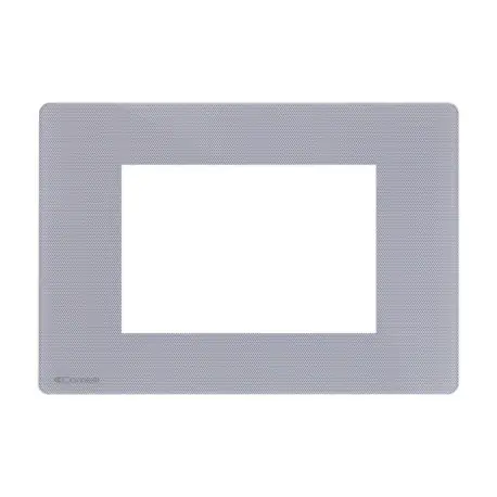 Façade Gris Perle One Compatible Bticino Living Light 3 Modules - COMELIT ONE/PP/BL3